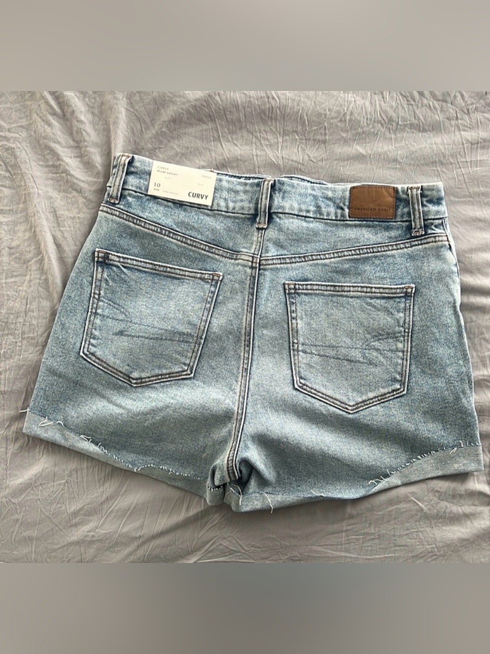 American Eagle Curvy Jean Shorts 10 Curvy